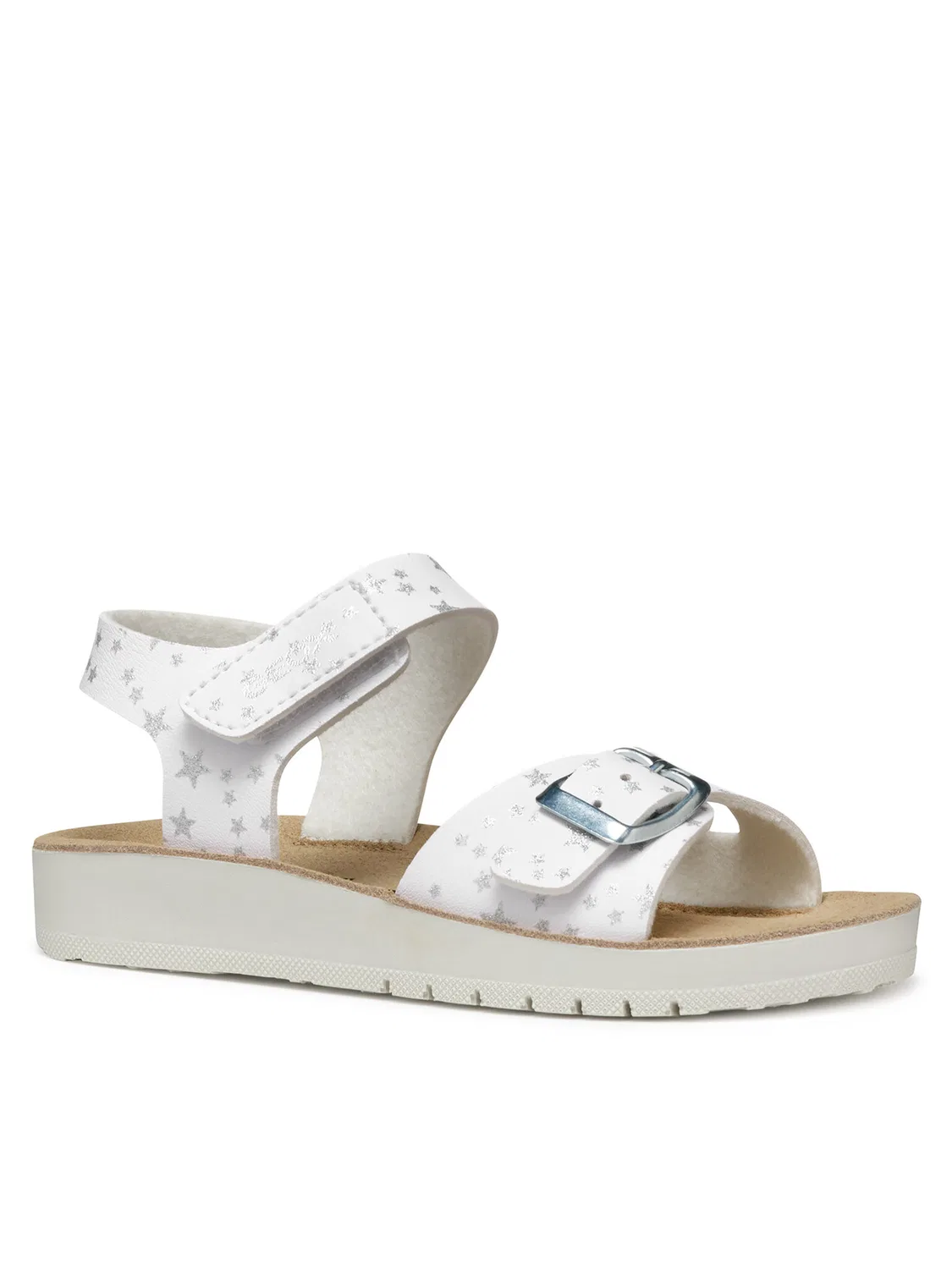 Сандалии для девочки Sandal Costarei Gi Geox, белый — фото 2