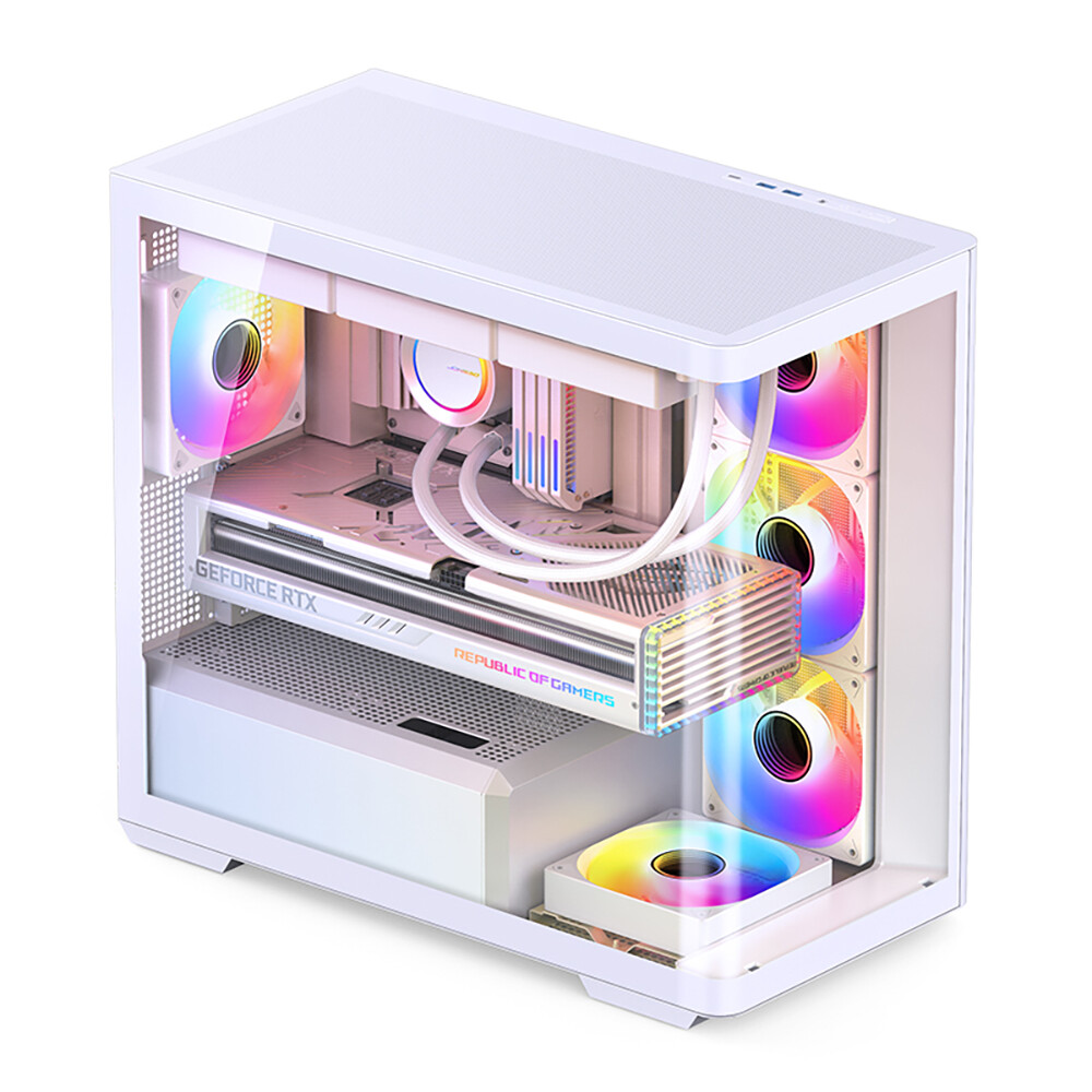 

Корпус JONSBO D300, Mid Tower, белый
