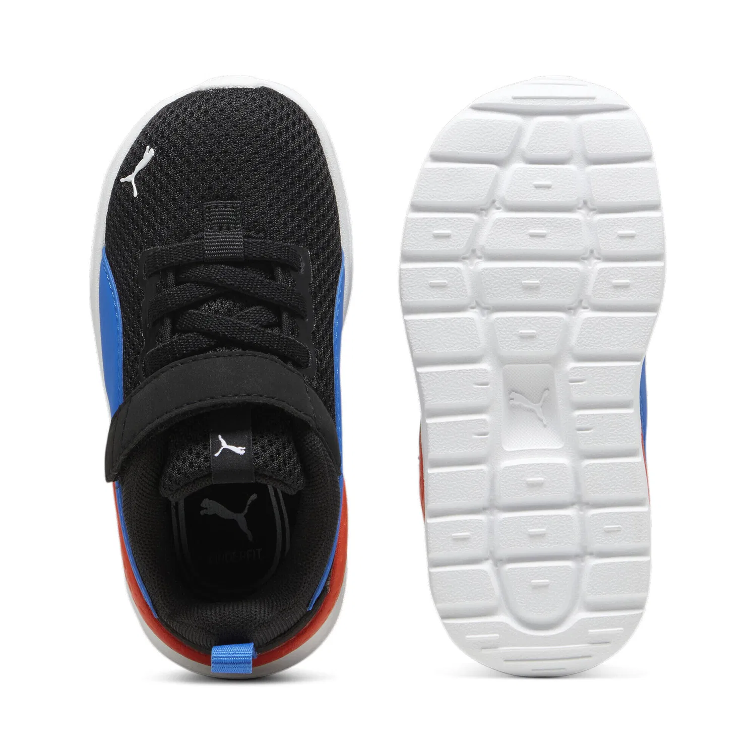Детские кроссовки с синтетическим верхом Anzarun Lite Puma, Цвет Schwarz Blau Weiss — фото 4