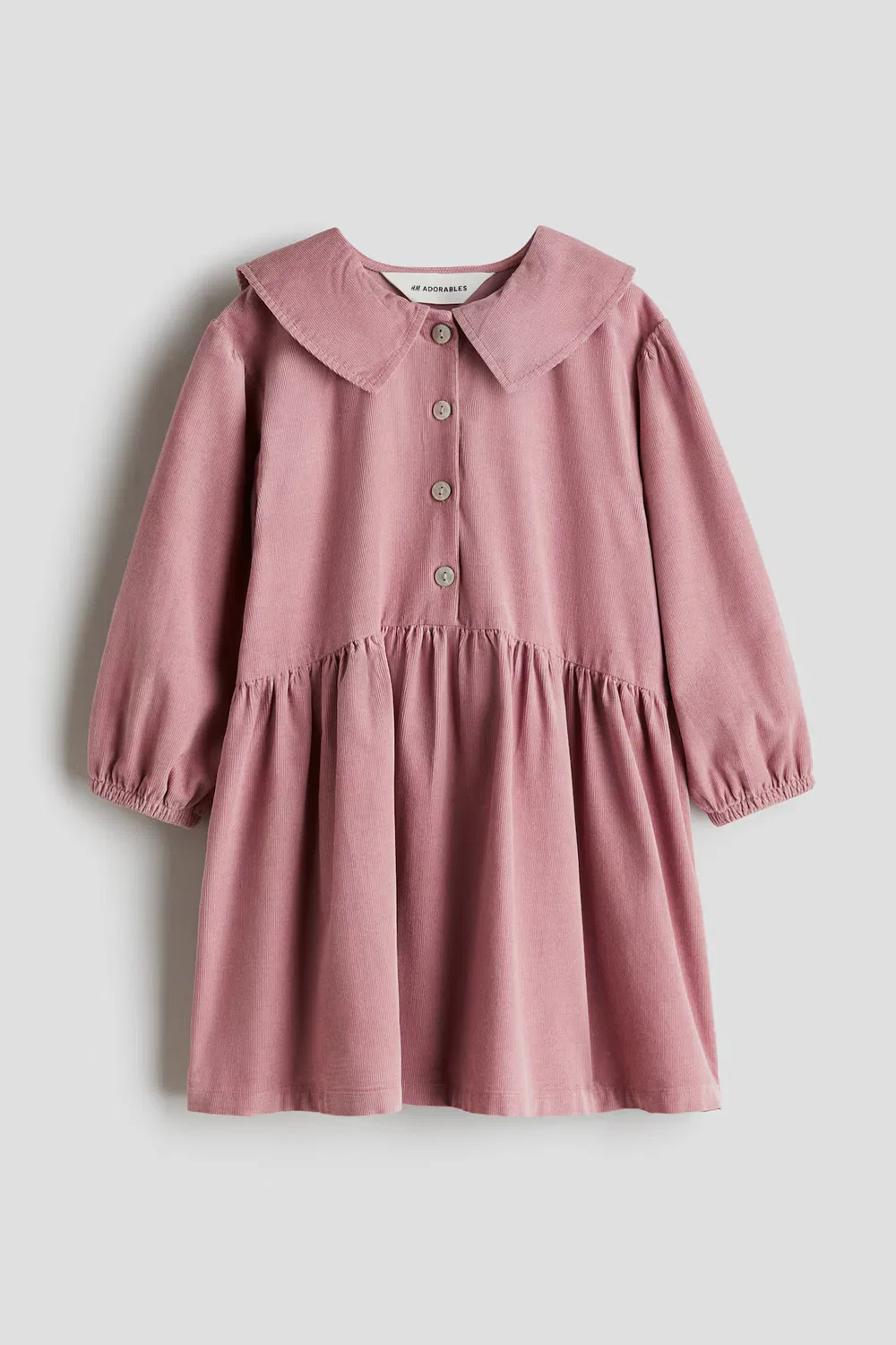 Морское платье из вельвета H&M, Mattrosa