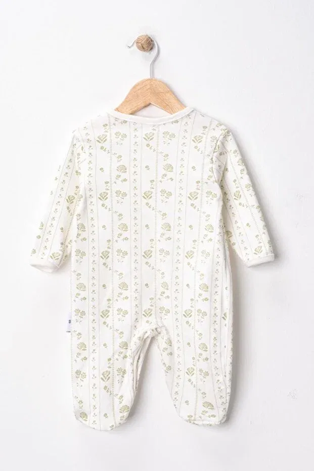 Детский комбинезон для девочек с цветочным принтом Enia Baby, Multicolor — фото 3
