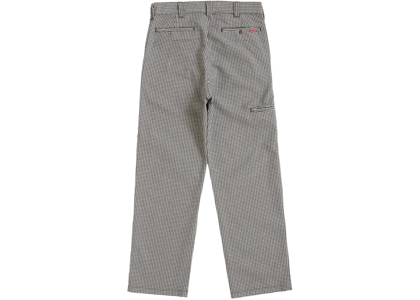 Мужские брюки с принтом Pant (SS25) Supreme, White Houndstooth — фото 2