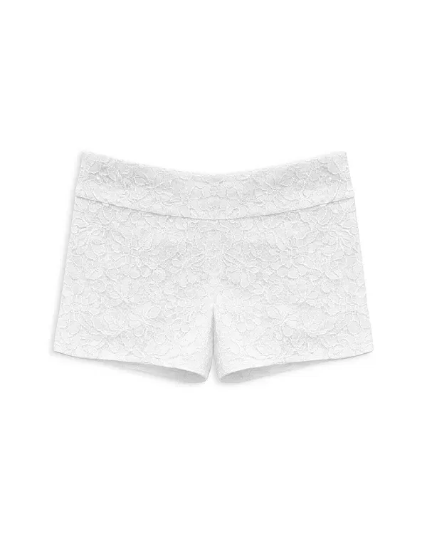 Детские шорты для девочек кружевные Sawyer KatieJ NYC, White Lace