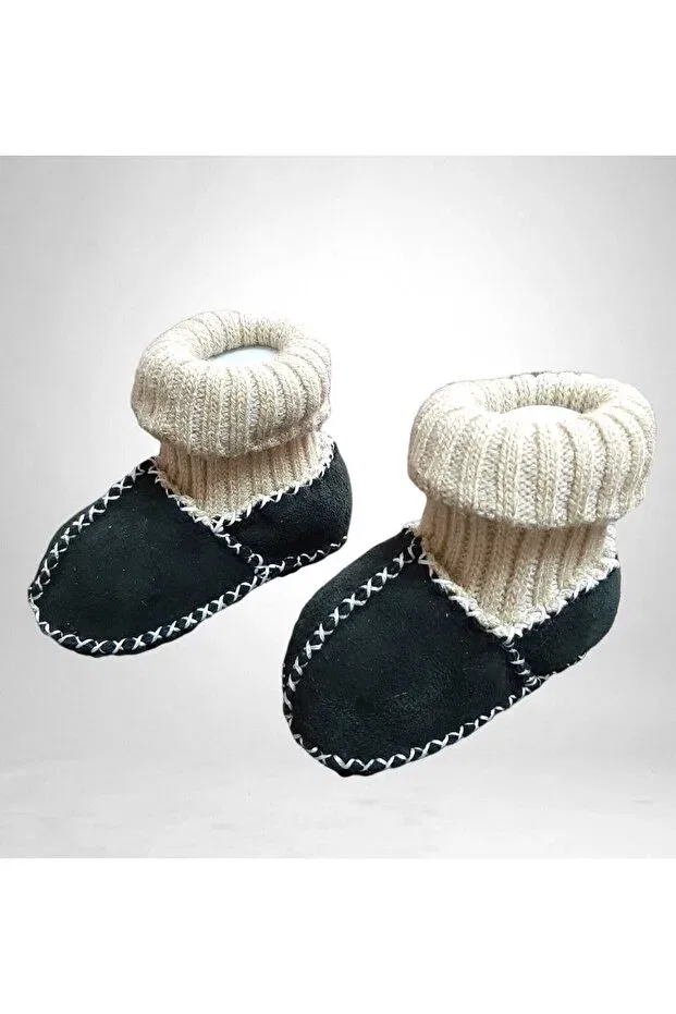 Детские ботинки для девочек из натуральной кожи Baby Bakkal, M12
