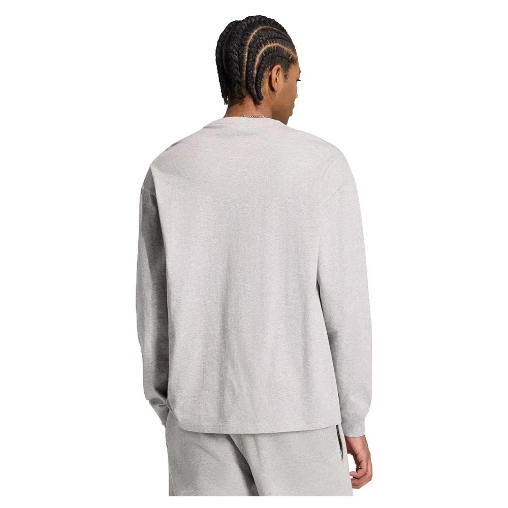 Футболка с длинным рукавом Trefoil Essentials Adidas Originals, белый — фото 2