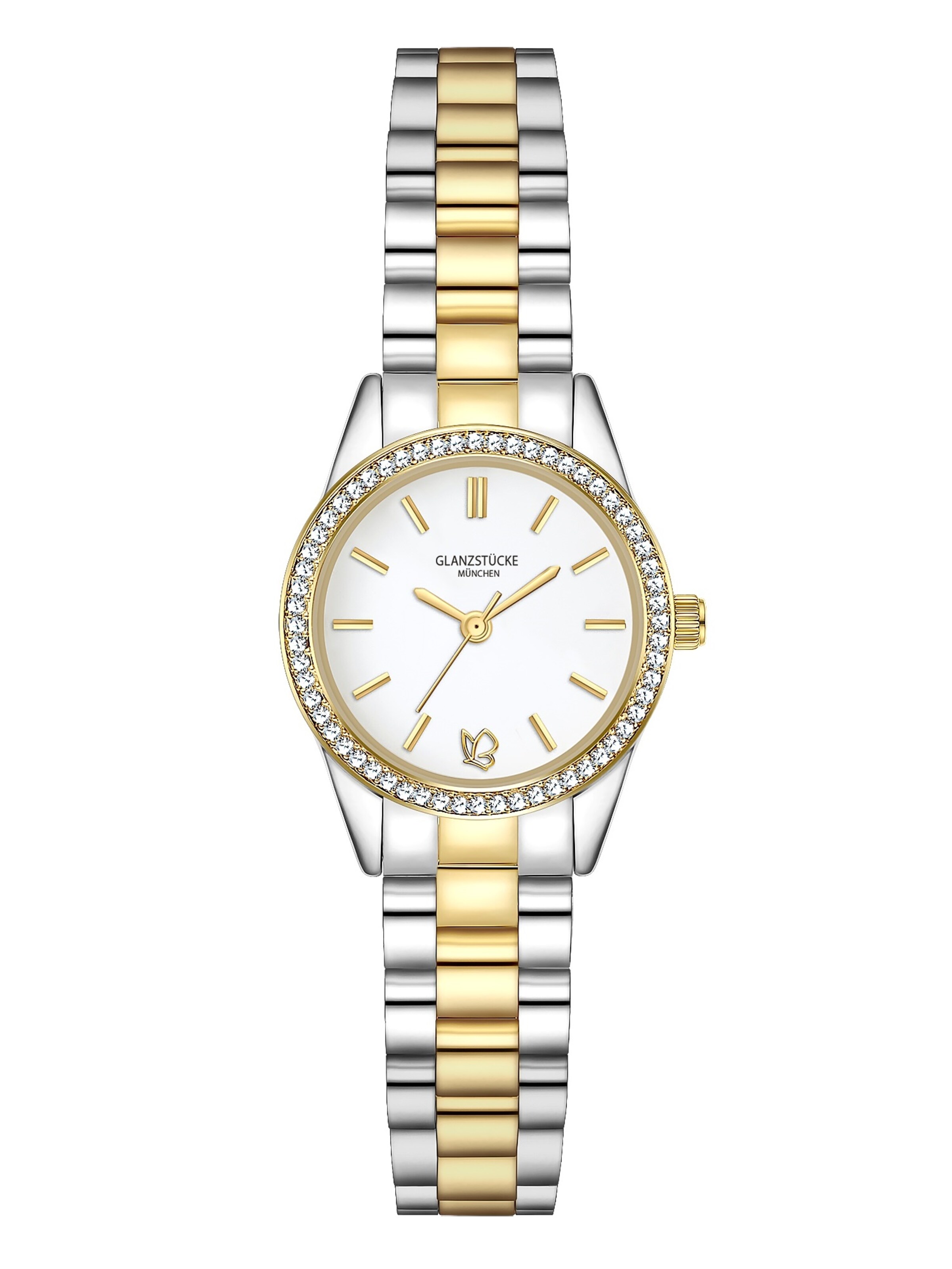 

Glanzstücke München Серебряные аналоговые часы