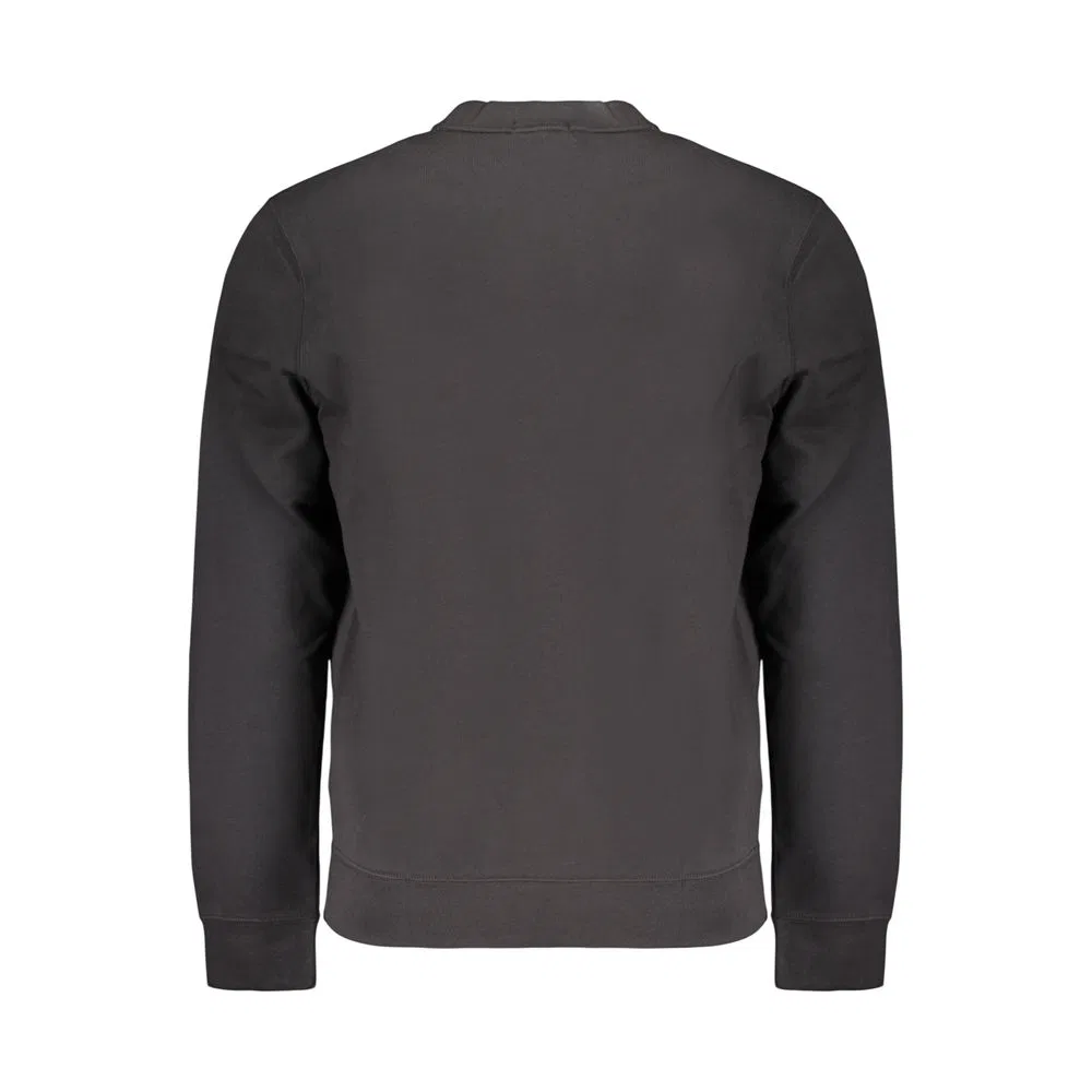 Мужской свитшот с длинным рукавом хлопковый Calvin Klein, Black — фото 2