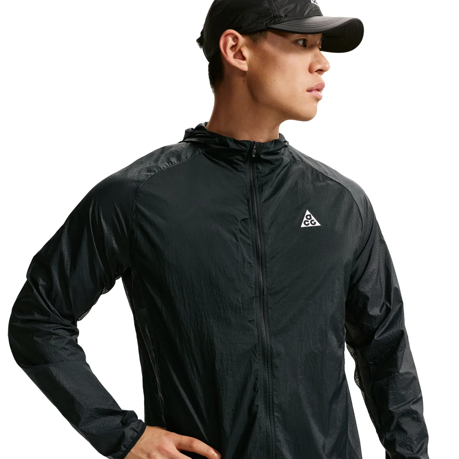 Мужская куртка с защитой от УФ-излучения Nike ACG Aries, черный — фото 2