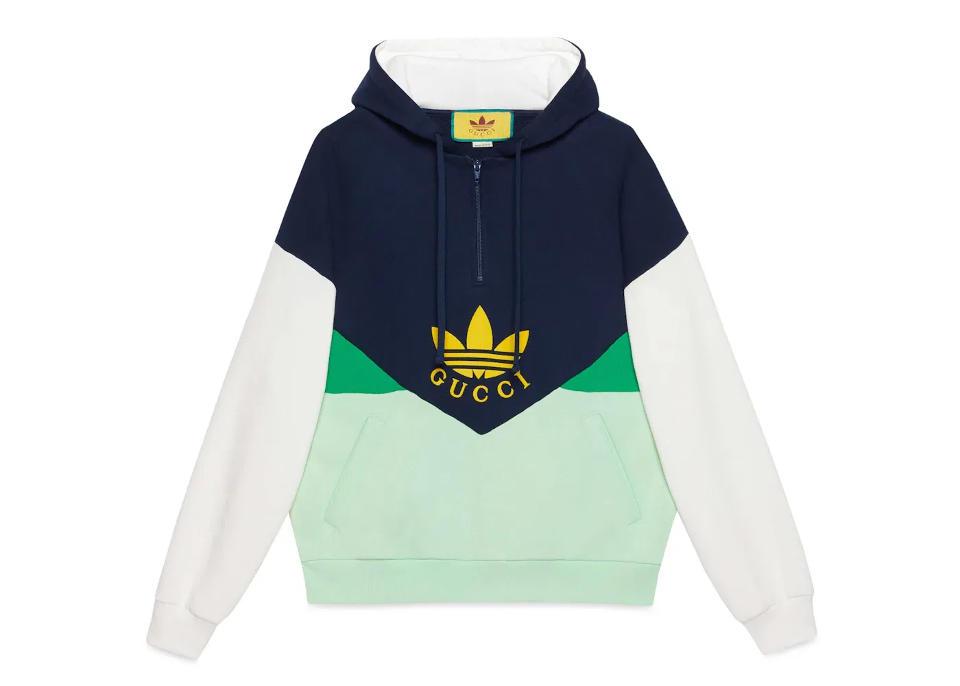 Женский худи с принтом Gucci x Adidas Sweatshirt, Blue