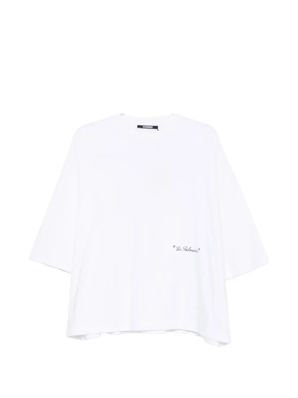 Футболка с логотипом Jacquemus, белый