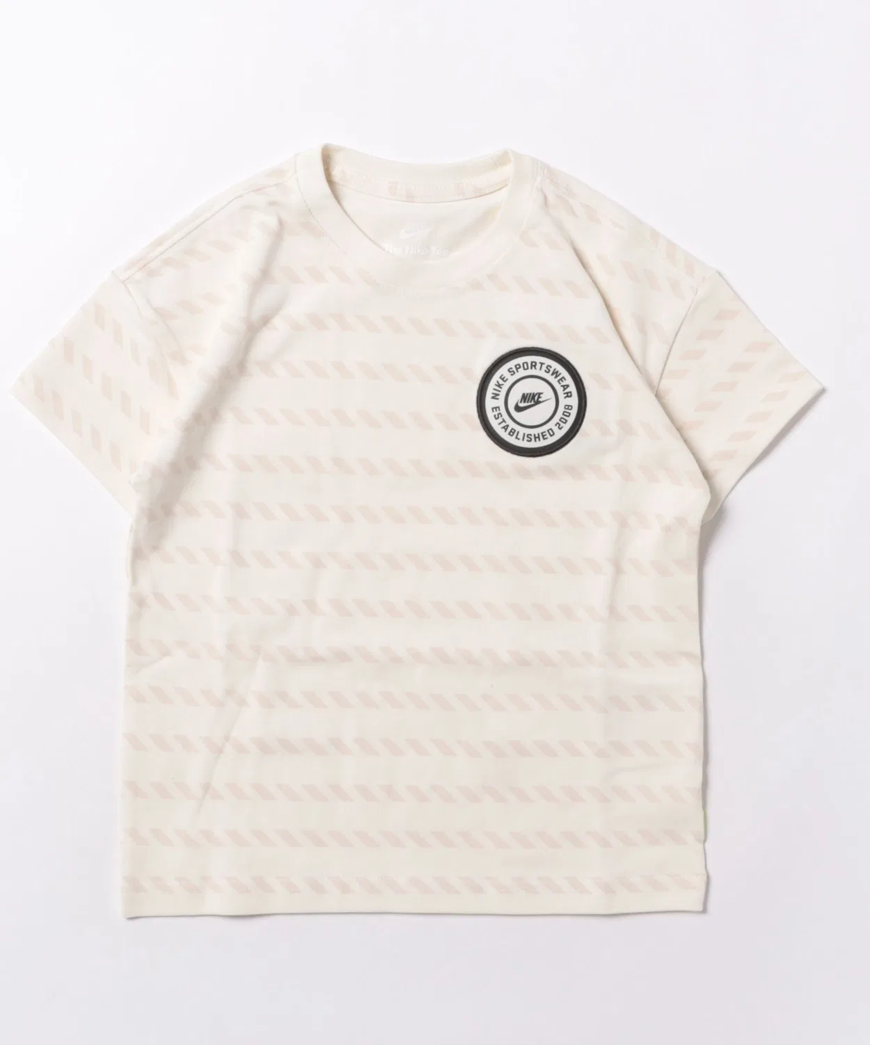 Детская футболка с коротким рукавом хлопковая K NSW TEE M90 HAZ ST NIKE, Grey
