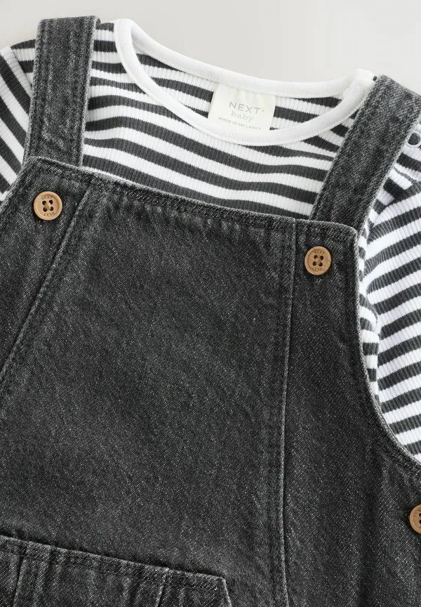 Комплект из топа и брюк Regular Fit Set body Next, Charcoal Grey, серый — фото 2