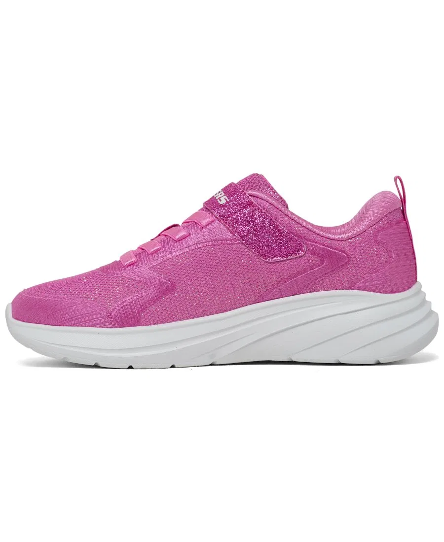 Кроссовки с блестящим верхом и ремешком Wave 92 Skechers, Hot Pink — фото 3