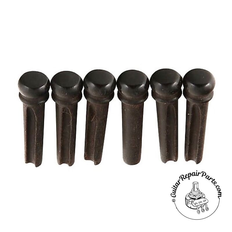

Штифты моста Taylor 7250 (6 шт.) - черное дерево 7250 bridge pins, set of 6