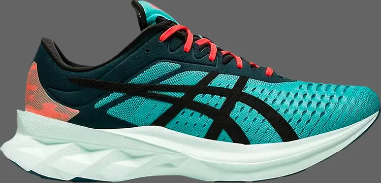 

Кроссовки novablast sps 'techno cyan' Asics, синий