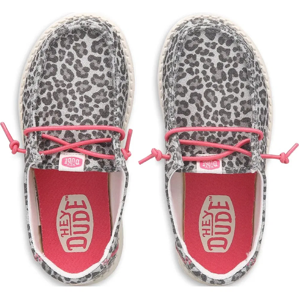 Детские слипоны Wendy Heydude, Leopard Multi — фото 4