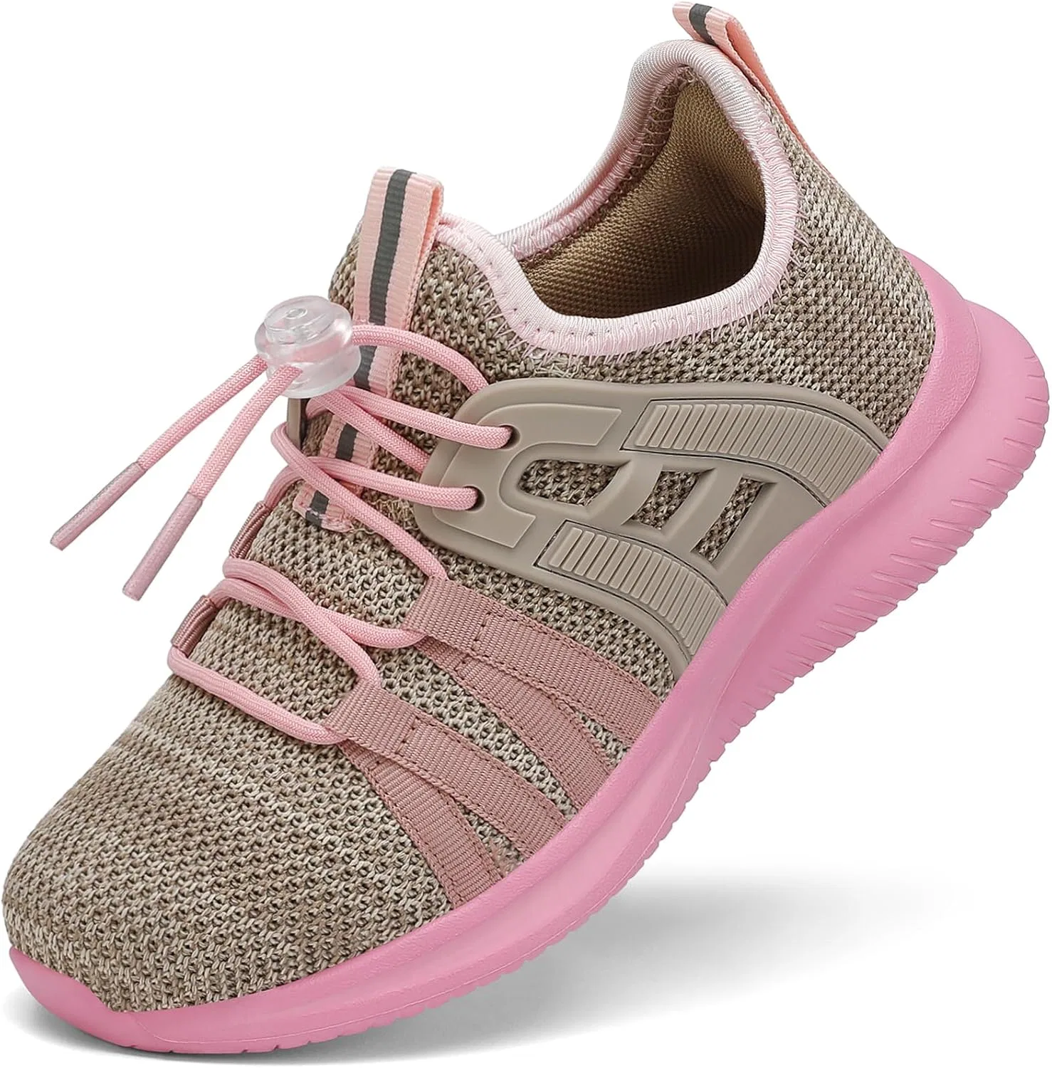 Детские кроссовки для мальчиков с дышащим верхом TOTOMONA, Grey Pink