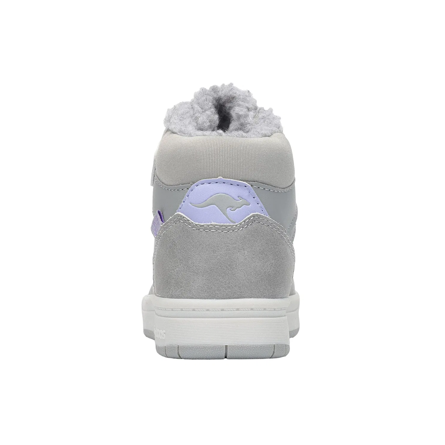 Детские зимние кроссовки с водонепроницаемым верхом KangaROOS, Ultimate Grey/Lavendin — фото 4