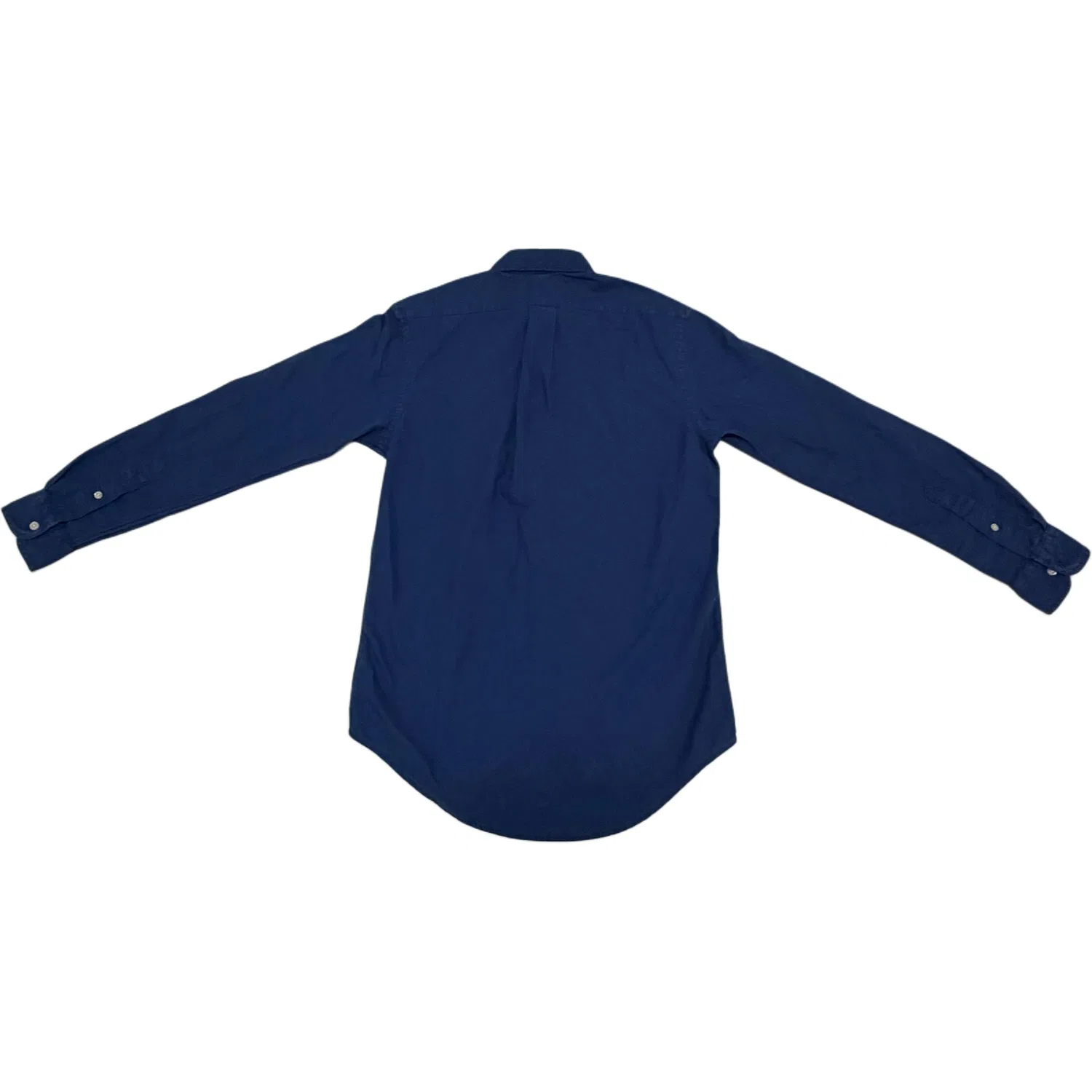 Мужская рубашка с отложным воротником прямого кроя Indigo Polo Ralph Lauren, Indigo — фото 3