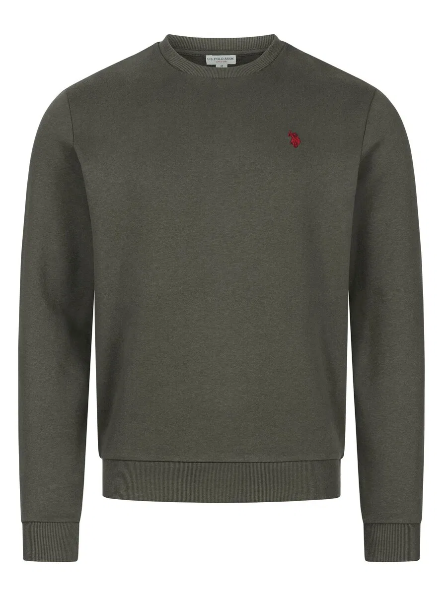 Толстовка U.S. POLO ASSN. цвета ели
