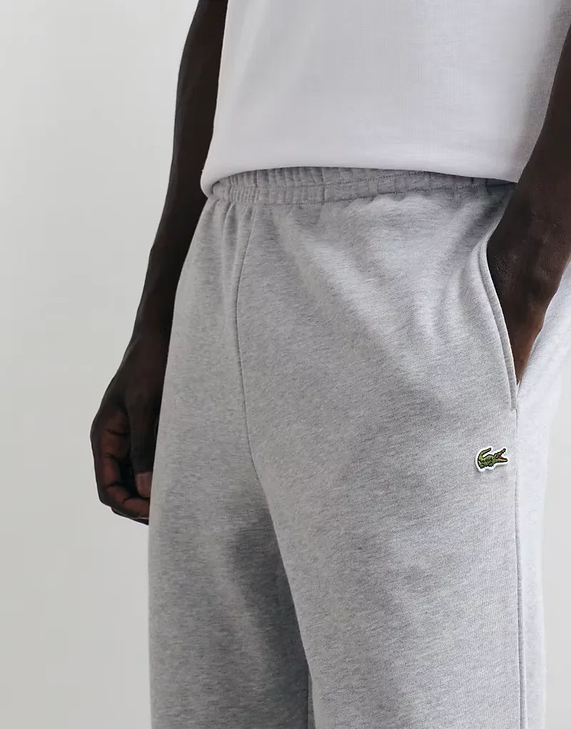 Спортивные брюки Lacoste свободного кроя с логотипом, серые — фото 2