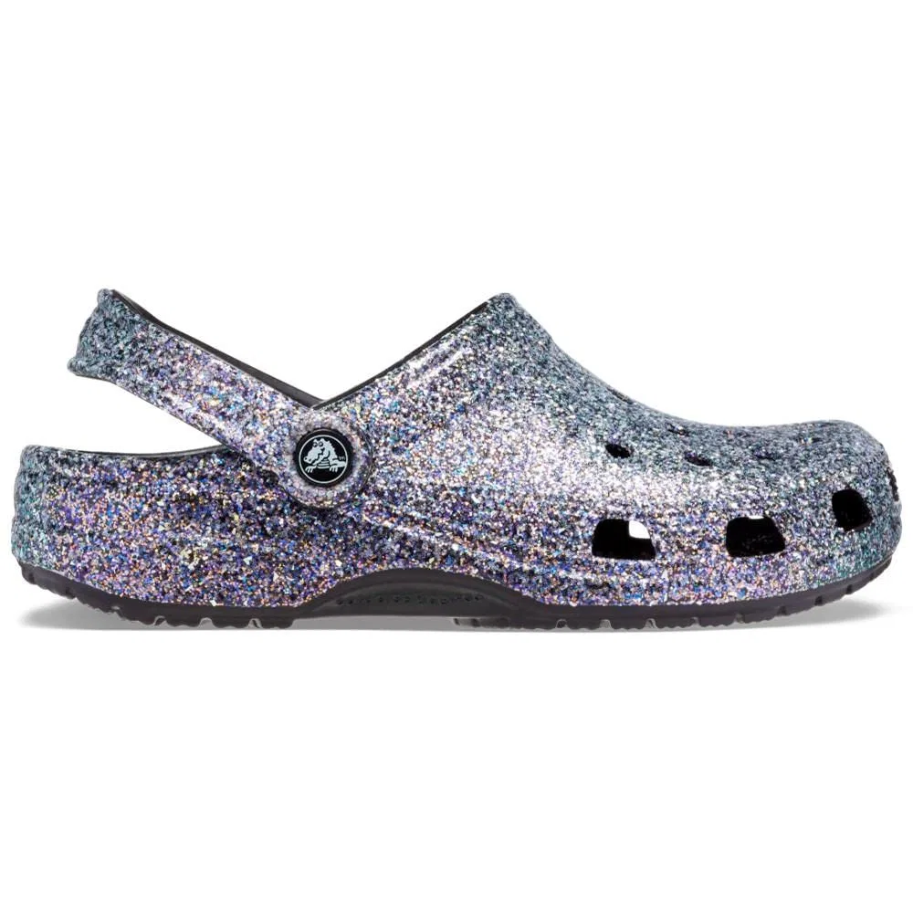 Детские сабо для мальчиков Crocs Classic Clog, Black Multicolor — фото 2