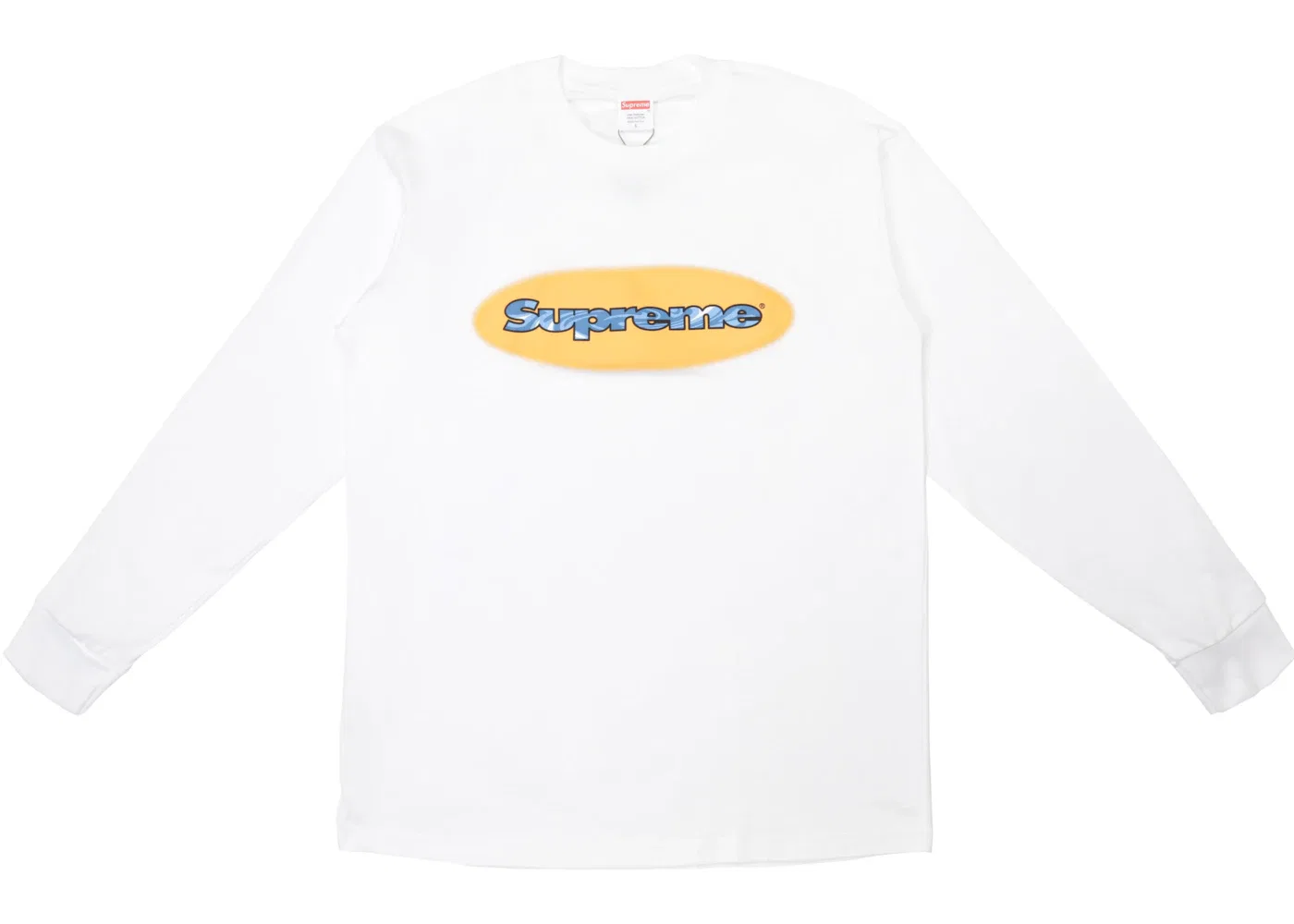 Футболка с длинным рукавом Supreme LS Tee Supreme, White