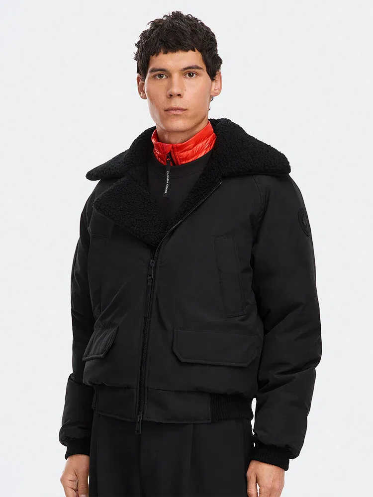 Пуховик Aviator Bomber CANADA GOOSE, Black
