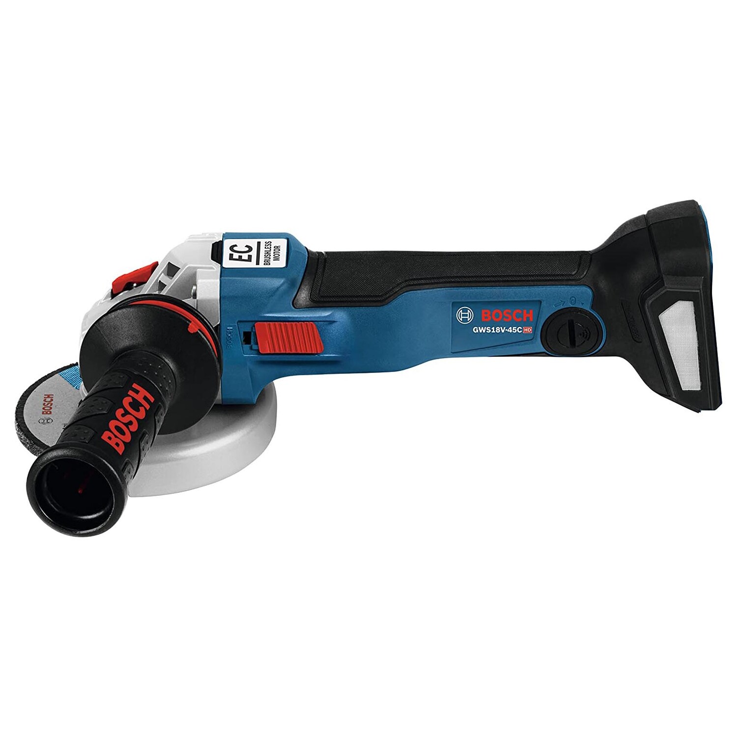Угловая шлифовальная машина Bosch GWS18V-45CN 18V EC (без аккумулятора) — фото 3