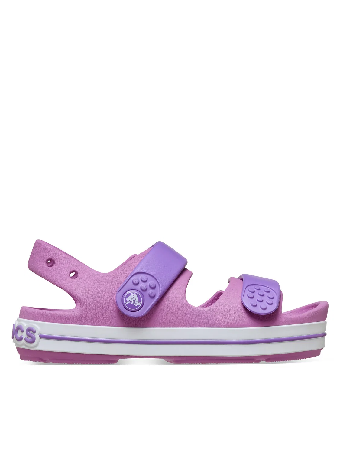 Сандалии для девочки Crocband Cruiser Sandal Crocs, фиолетовый