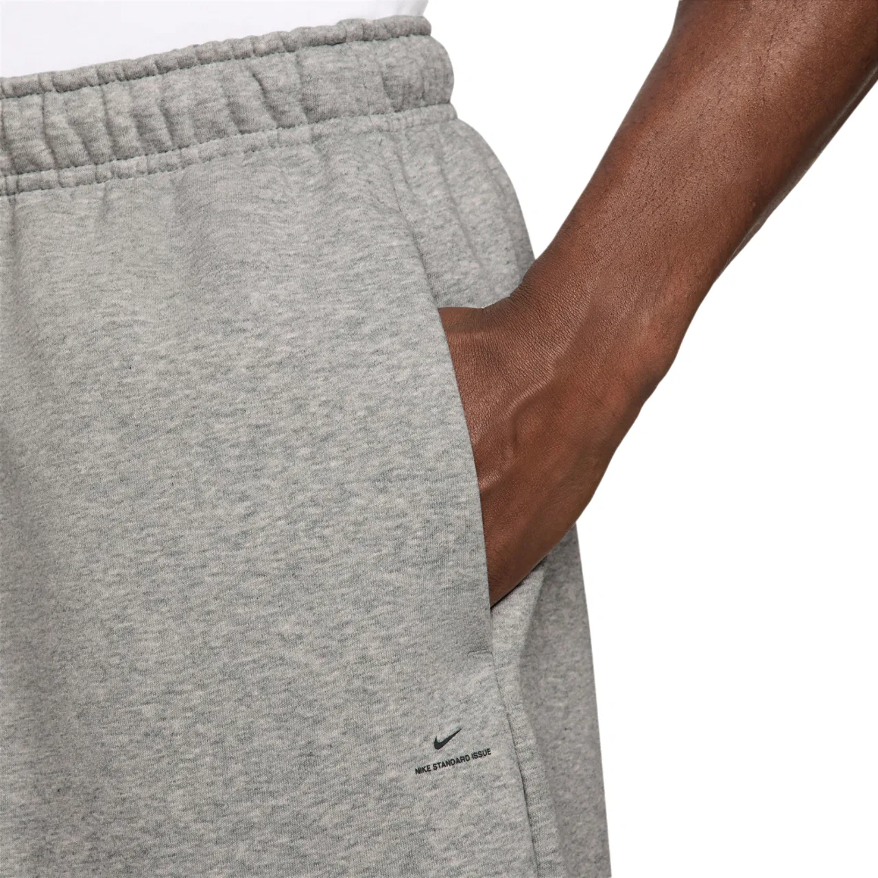 Мужские шорты TF SI Fleece 14" Nike, черный/серый — фото 4