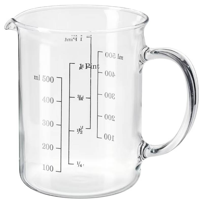 

Мерный кувшин IKEA VARDAGEN Measuring Jug 0.5 л.
