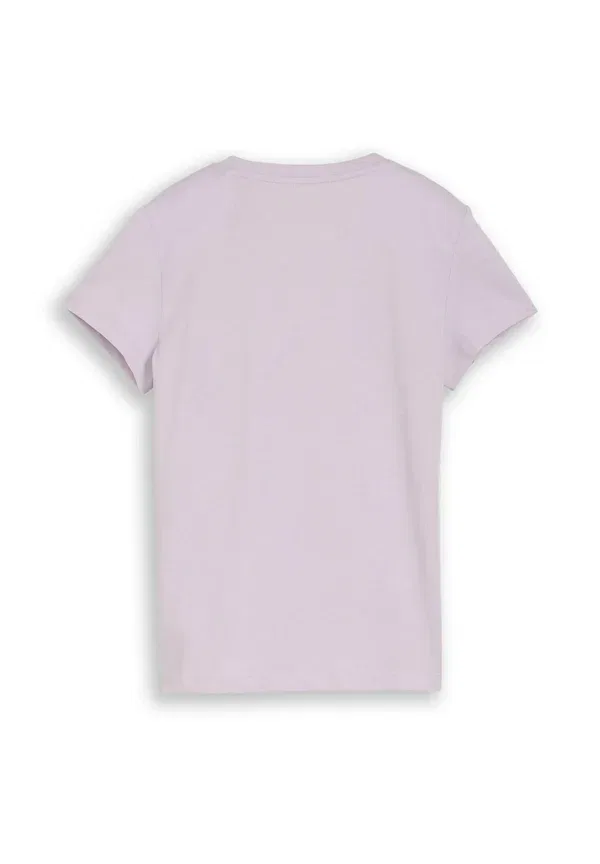 Футболка с принтом Print T-shirt Tom Tailor, cool lilac, сиреневый — фото 2