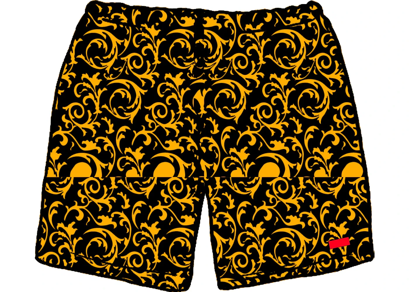 Мужские шорты с принтом Supreme Water Short SS20, Black Floral