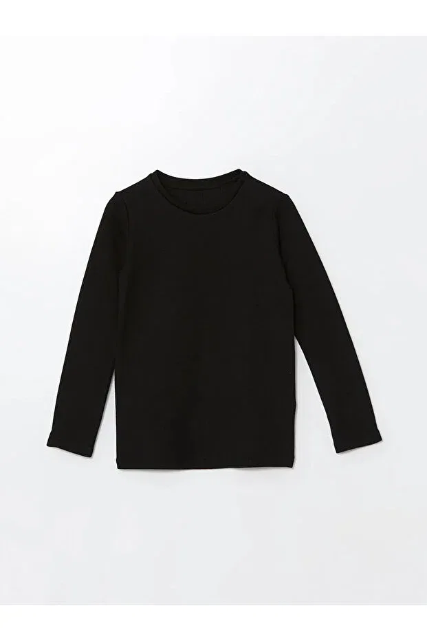 Детский комплект термобелья для девочек с длинным рукавом 5 штук Tutku, Black
