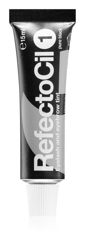 

Краска для бровей и ресниц RefectoCil Eyelash and Eyebrow, оттенок 1 Pure Black 15 мл