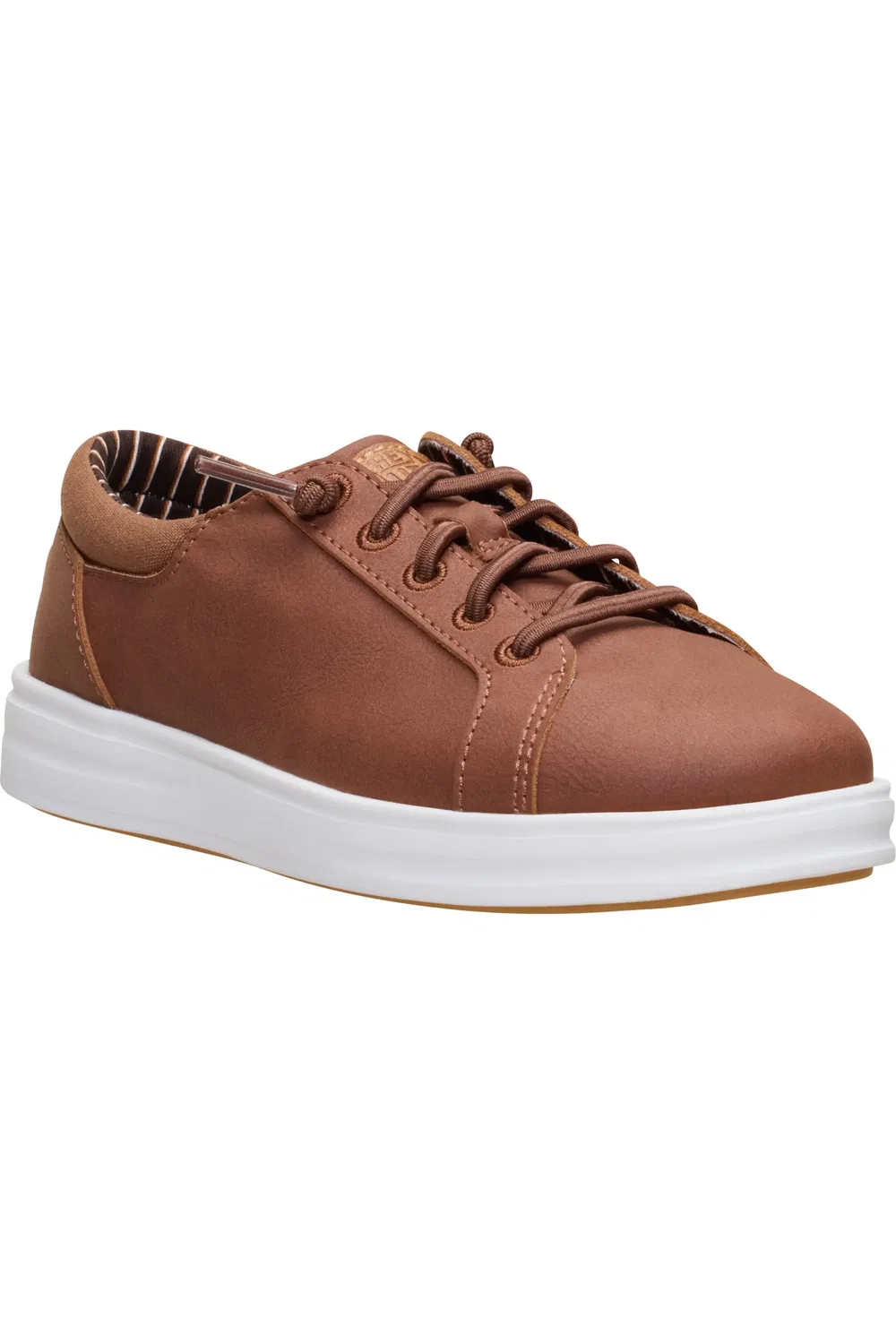 Детские кроссовки slip-on на шнурках-эластичных узлах Paul Pro Classic Hey Dude, Cognac