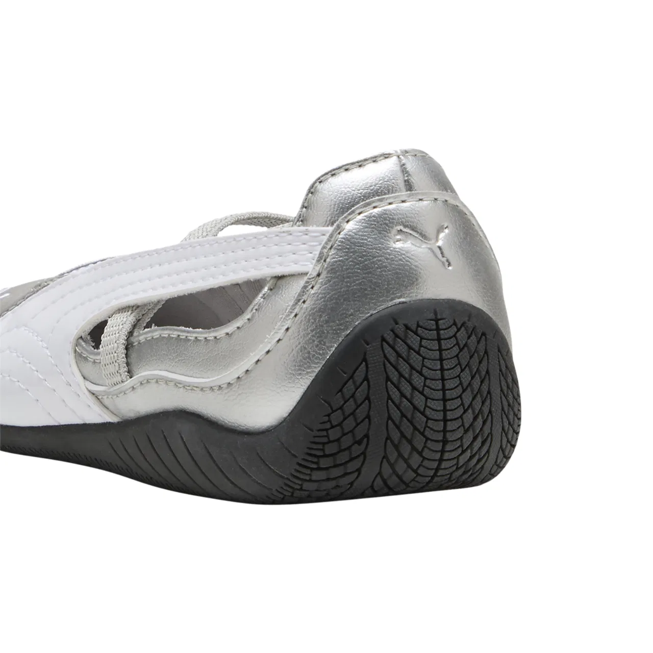 Кроссовки для девочек Speedcat Ballet PUMA, серый/белый — фото 3