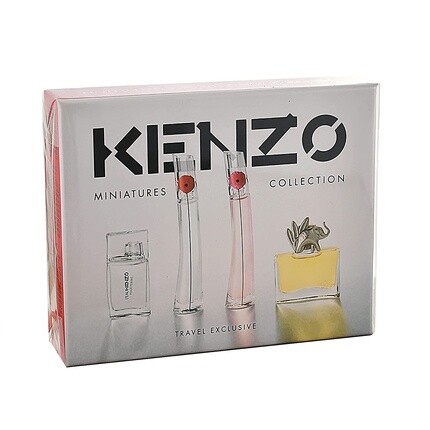 

Kenzo Flower EDP 4 мл + Flower by Poppy Bouquet EDP 4 мл + Jungle EDP 5 мл + L'Eau Pour Femme EDT 5 мл (18 мл)