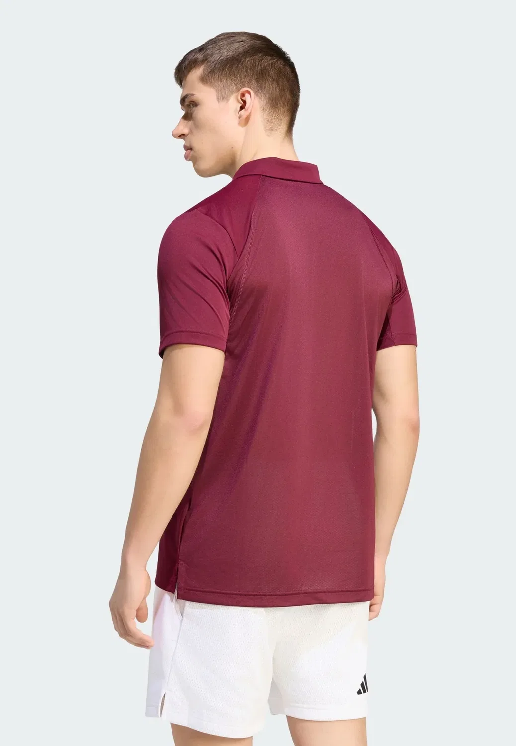 Клубное поло - рубашка поло Adidas Performance, Maroon — фото 2