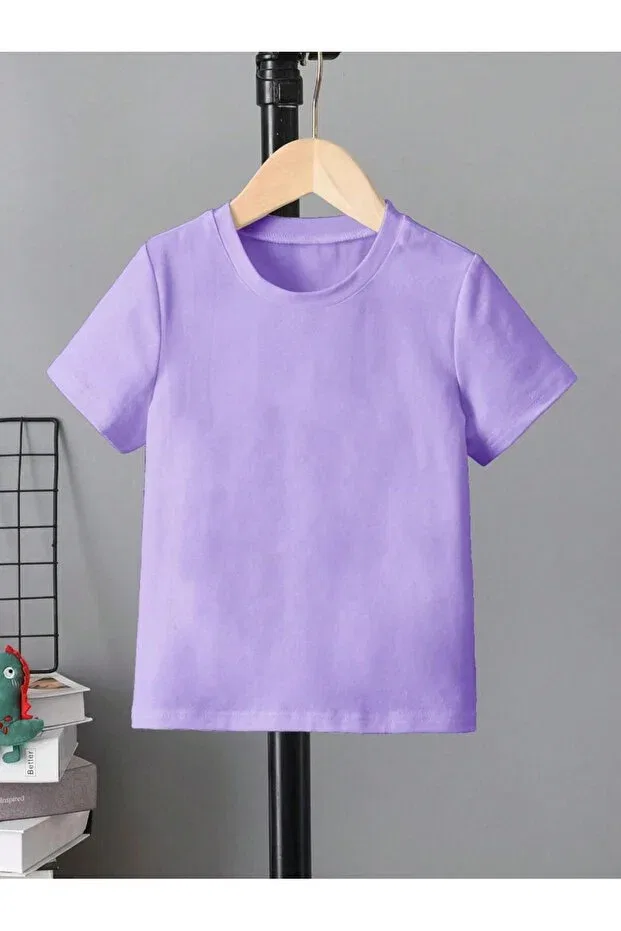 Детская футболка оверсайз из органического хлопка Sportivea, Purple