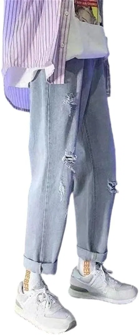 Джинсы скинни, кроп, ковбойские, 685 Light Blue Jeans