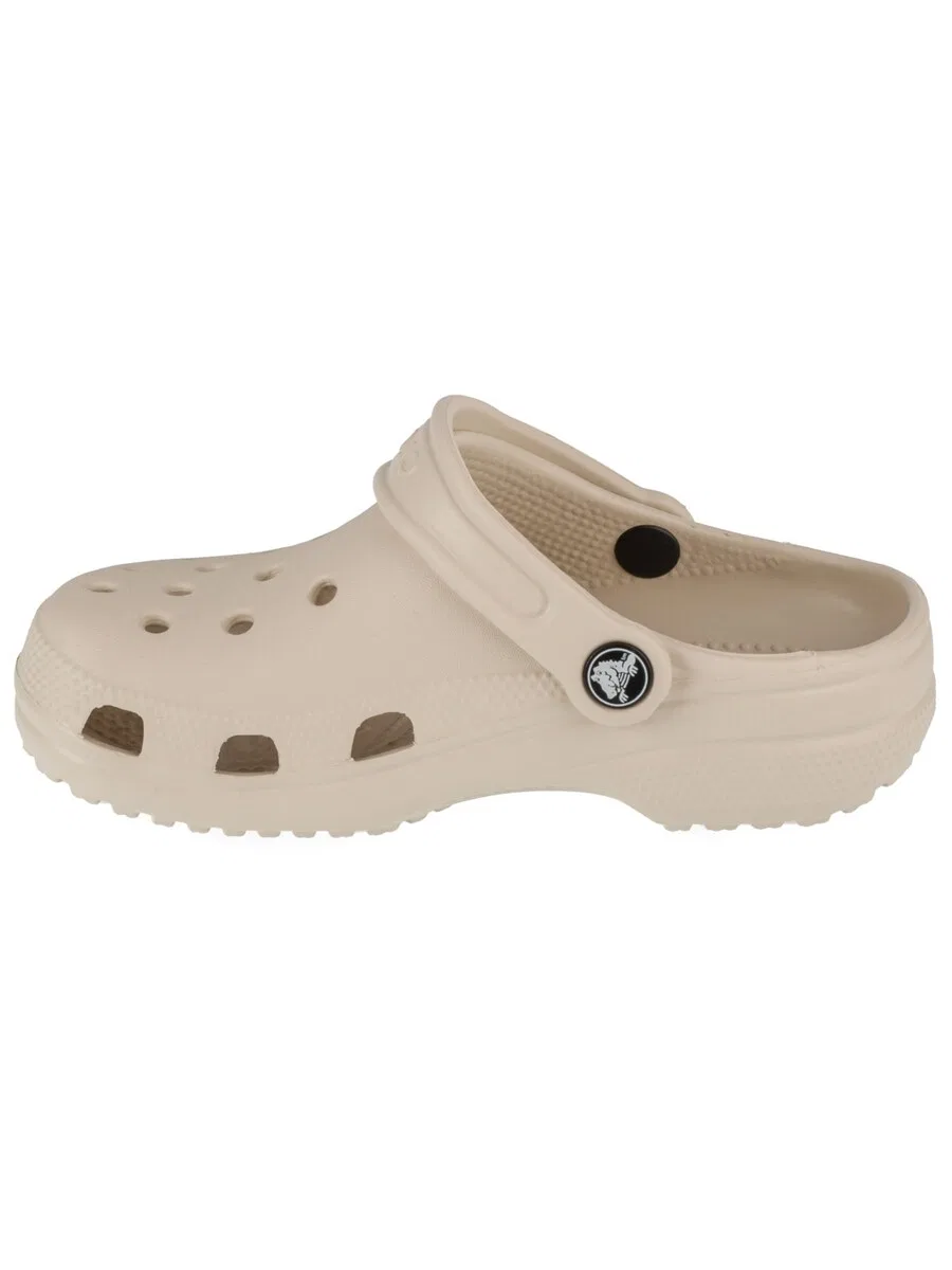 Сандалии Crocs 'Crocs Classic Clog Kids' светло-бежевого цвета — фото 2