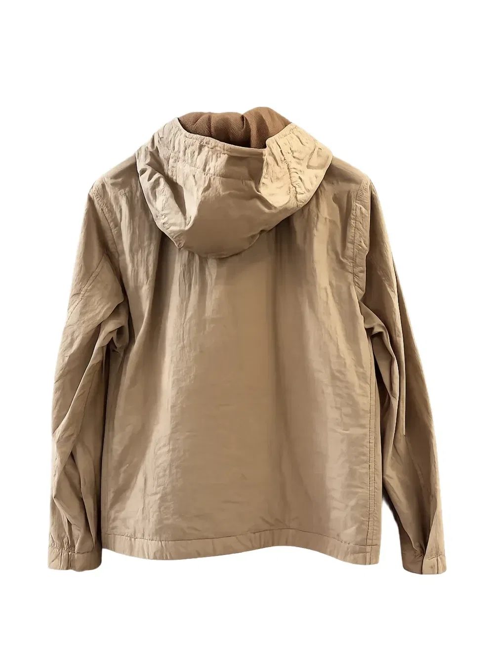 Куртка с капюшоном и нашивкой-логотипом Stone Island Junior, бежевый — фото 2