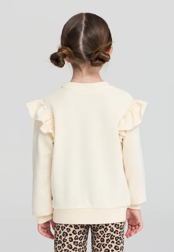 Свитшот с принтом Sweatshirt Terranova, avorio, слоновая кость — фото 3