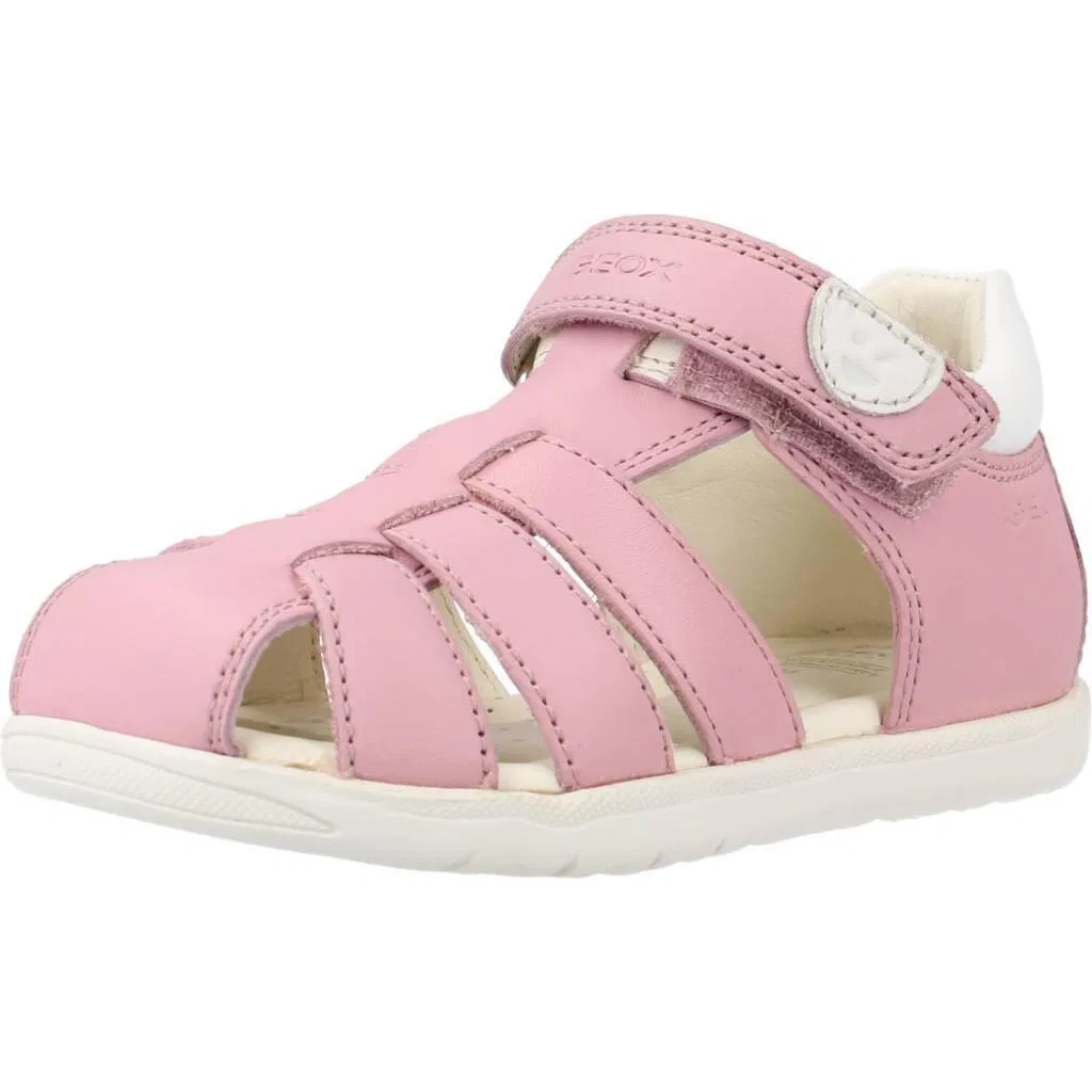 Детские закрытые сандалии для девочек Geox Macchia, Rosa