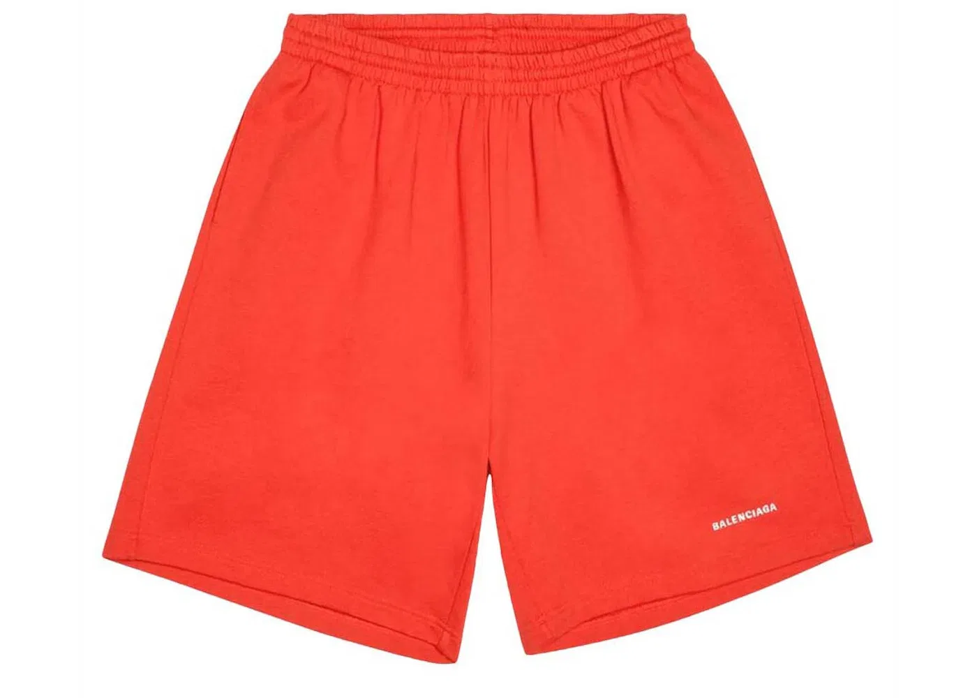 Мужские шорты с логотипом Sweatshorts Balenciaga, Red