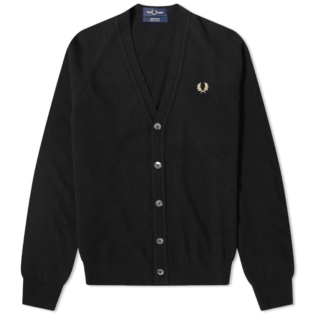 Джемпер Fred Perry Reissues Lambswool Cardigan купить выгодно по