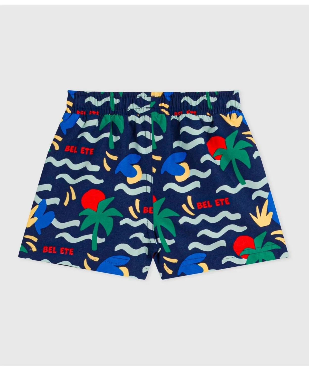 Детские плавки с принтом Print Trunks Petit Bateau, Blue — фото 2