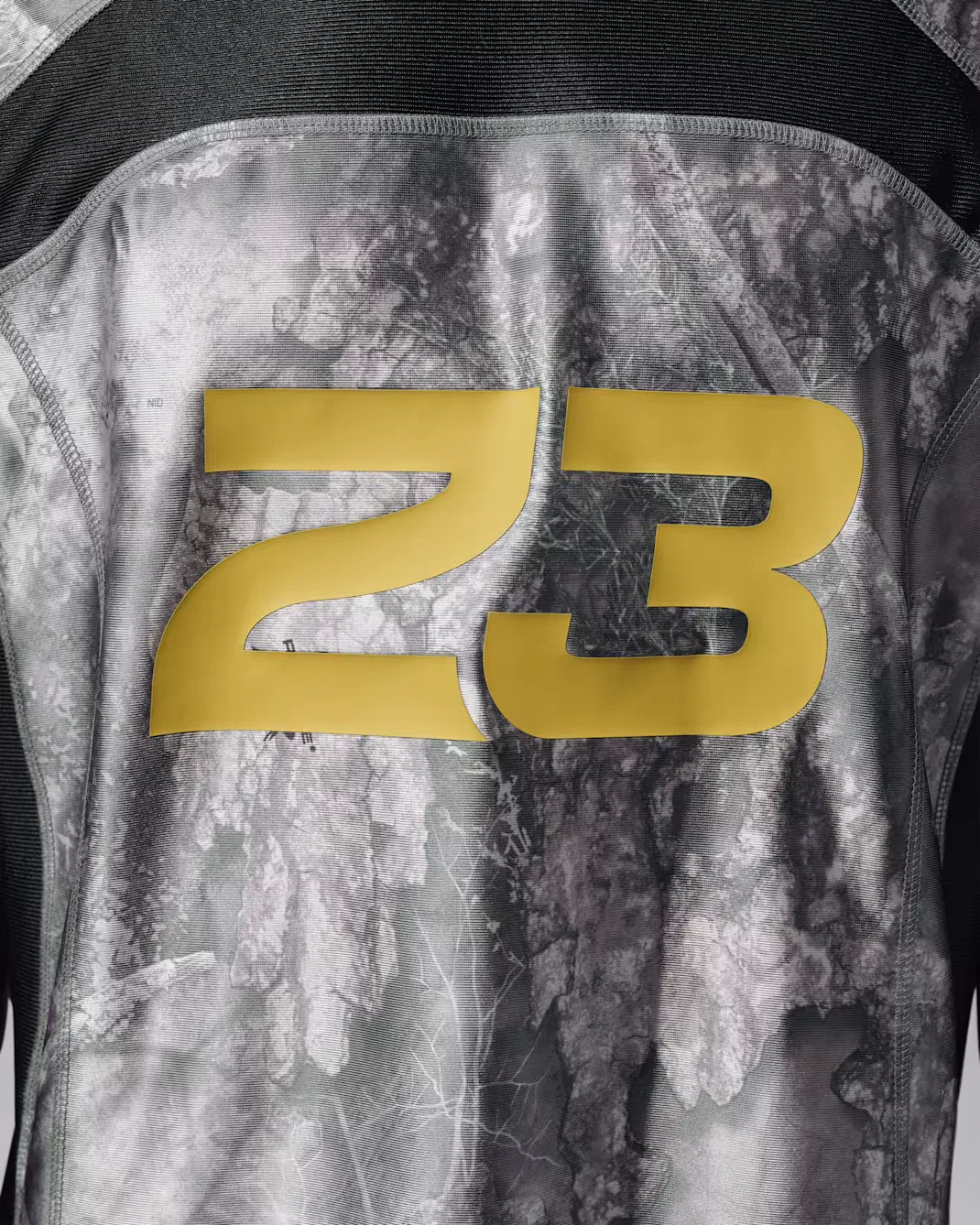 Мужская футболка Realtree Jordan Brooklyn, White/Black/Bright Citron — фото 4